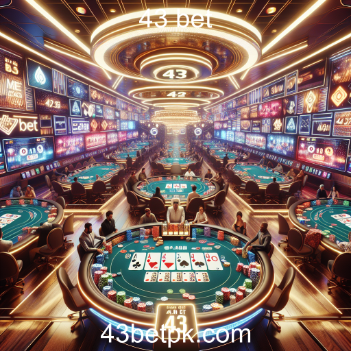 A Explosão do Poker: Diversão e Estratégia no 43 Bet